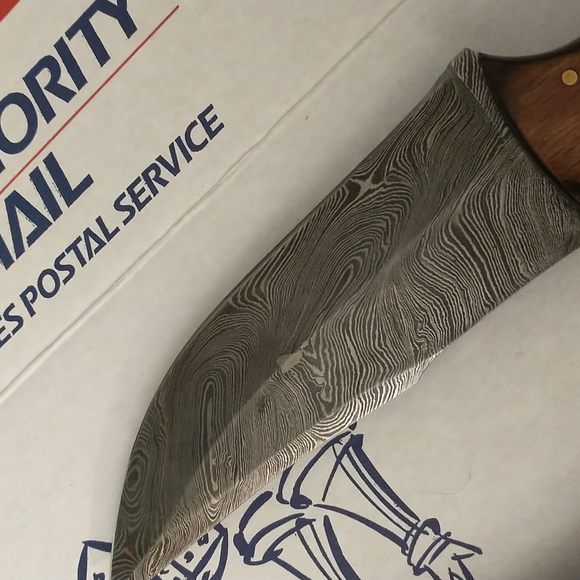 Damascus knife for hunting or cutting cheesecake... - Picture 5 of 6
